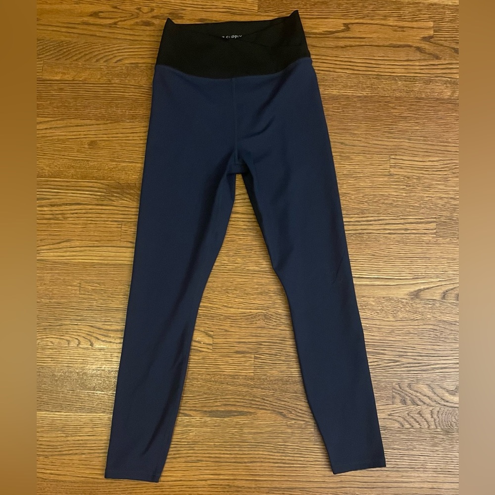 Z supply active navy leggings size small